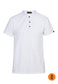 The Eco-Savvy Slim-Collared Polo (Snow)